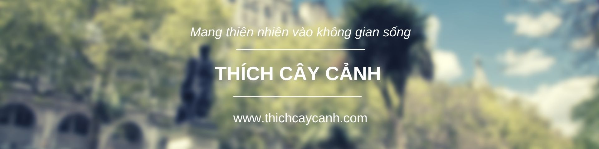 Thích Cây Cảnh - Banner 2